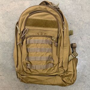 Military-Style Tactical Backpack in Tan - Durable Everyday Carry
